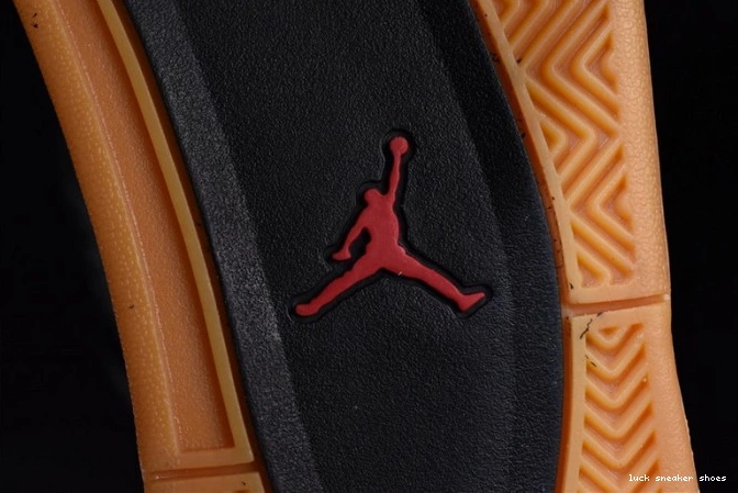 Rep LUCY CI1184-001 Black Jordan Air 4 Laser Retro 0805